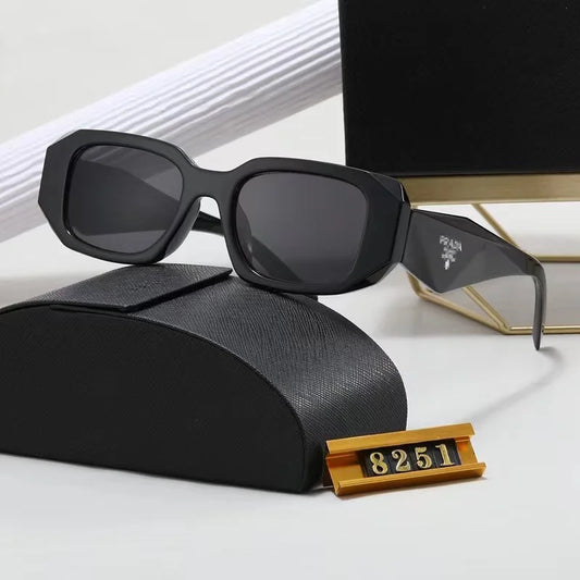 2024 Brand New Stylish Square Sunglasses Women Men Luxury Designer Vintage Irregular Personality Sun Glasses for Driving Beach