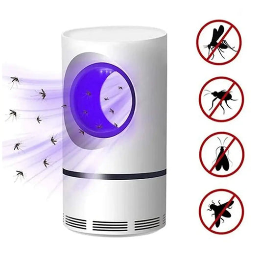 Electric Fly Bug Mosquito Insect Killer LED Light Trap Control Lamp Small Pest with USB Power Supply and Adapter